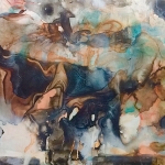 Alex Gough, Wilderness in Paint 49, 152 x 68cm, 2017
