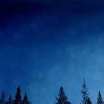 Lapland 150 x 140 cm Oil, acrylic & ink on canvas. 2005