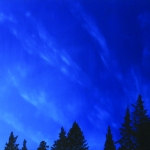 Sininen Hetki 130 x 87 cm Oil acrylic and ink on canvas. 2008