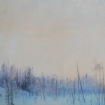 Untitled 50 x 100 cm Oil and ink on canvas. 2009
