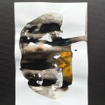Alex Gough, Wilderness in Paint 165, 21 x 29.5cm, 2020