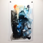 Alex Gough, Wilderness in Paint 176, 100 x 152.5cm, 2018