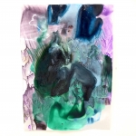 Alex Gough, Wilderness in Paint 77, 21 x 29.5cm, 2020