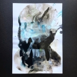 Alex Gough, Wilderness in Paint 127, 21 x 29.5cm, 2019