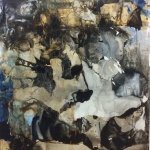Alex Gough, Wilderness in Paint 47, 152.5 x 161cm, 2017b