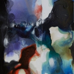 Wilderness in Paint #31 21 x 30 cm Acrylic, ink, oil on paper. 2015