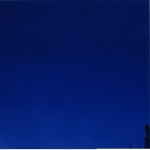 Blue 50 x 50 cm Oil, acrylic & ink on board 2004