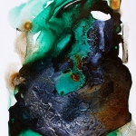 Alex Gough, Wilderness in Paint 104, 42 x 59.4cm, 2019