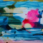 Wilderness in Paint #24 21 x 30 cm Acrylic, ink, oil on paper. 2011