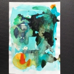 Alex Gough, Wilderness in Paint 156, 21 x 29.5cm, 2020