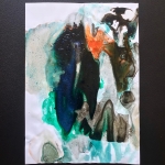 Alex Gough, Wilderness in Paint 126, 21 x 29.5cm, 2020